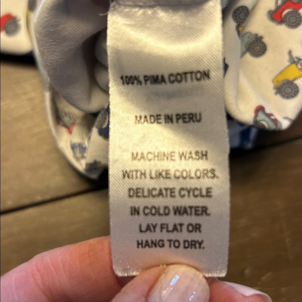 Lila and Hayes Pima Cotton Multi-Color Jeeps One-Piece Romper - Picture 5 of 5